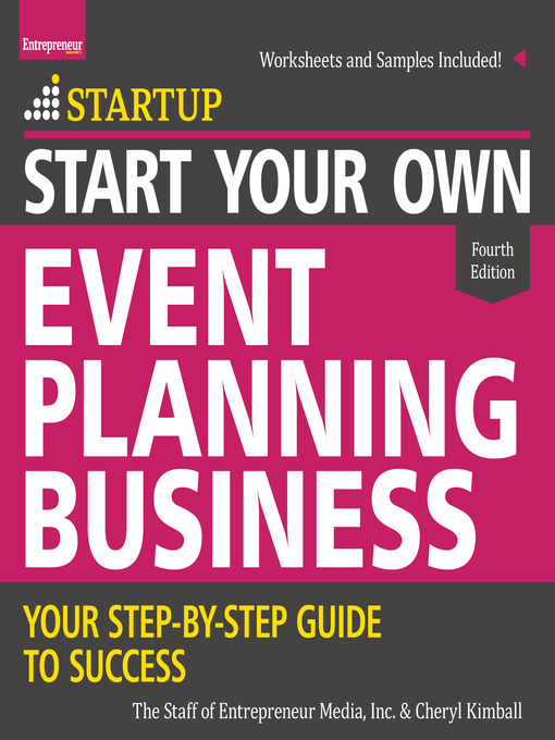 Title details for Start Your Own Event Planning Business by The Staff of Entrepreneur Media - Available